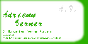 adrienn verner business card